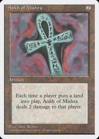Ankh of Mishra [Fourth Edition] | Jomio and Rueliete's Cards and Comics