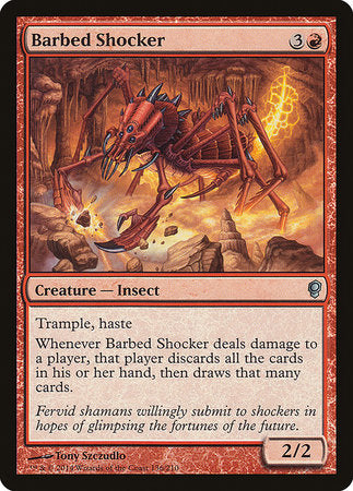 Barbed Shocker [Conspiracy] | Jomio and Rueliete's Cards and Comics