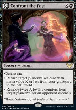 Confront the Past (Promo Pack) [Strixhaven: School of Mages Promos] | Jomio and Rueliete's Cards and Comics