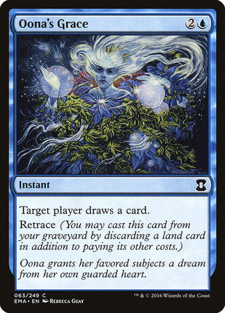 Oona's Grace [Eternal Masters] | Jomio and Rueliete's Cards and Comics