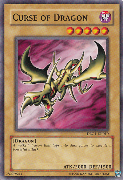 Curse of Dragon [DLG1-EN010] Common | Jomio and Rueliete's Cards and Comics
