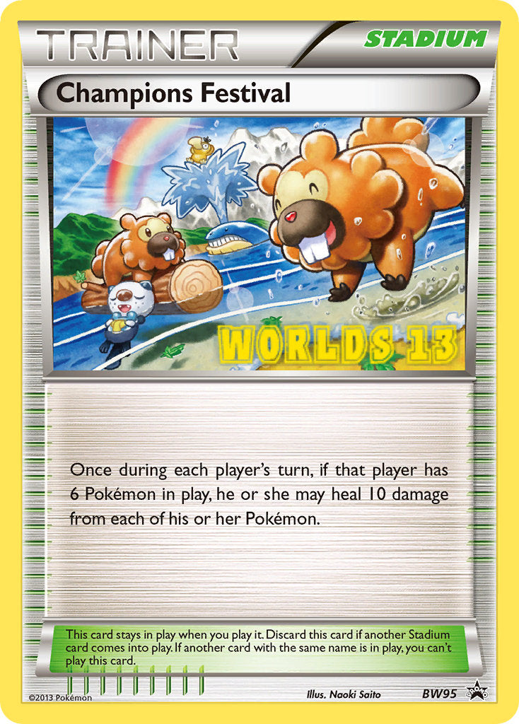 Champions Festival (BW95) (2013 Finalist) [Black & White: Black Star Promos] | Jomio and Rueliete's Cards and Comics