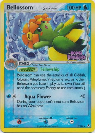 Bellossom (19/110) (Delta Species) (Stamped) [EX: Holon Phantoms] | Jomio and Rueliete's Cards and Comics