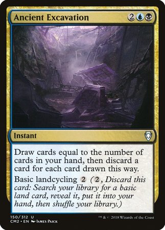 Ancient Excavation [Commander Anthology Volume II] | Jomio and Rueliete's Cards and Comics