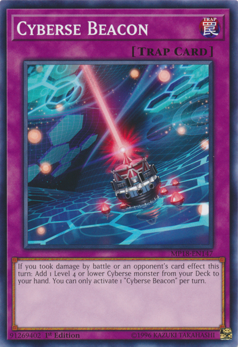 Cyberse Beacon [MP18-EN147] Common | Jomio and Rueliete's Cards and Comics