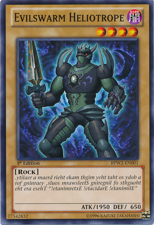 Evilswarm Heliotrope [BPW2-EN001] Common | Jomio and Rueliete's Cards and Comics
