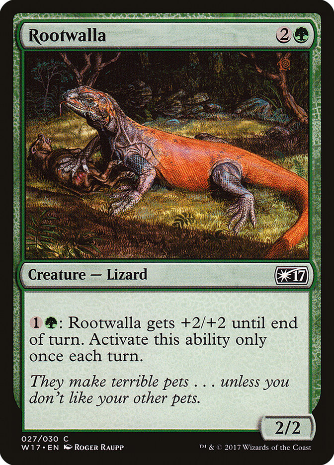 Rootwalla [Welcome Deck 2017] | Jomio and Rueliete's Cards and Comics