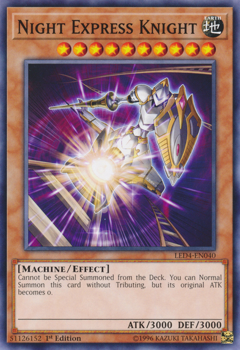 Night Express Knight [LED4-EN040] Common | Jomio and Rueliete's Cards and Comics