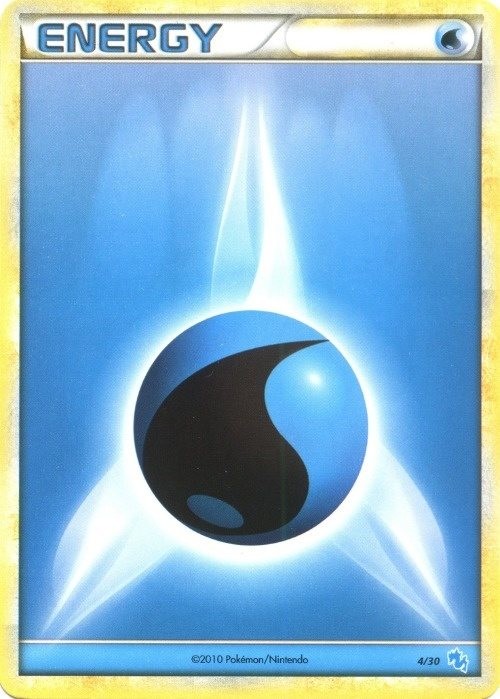 Water Energy (4/30) [HeartGold & SoulSilver: Trainer Kit - Gyarados] | Jomio and Rueliete's Cards and Comics