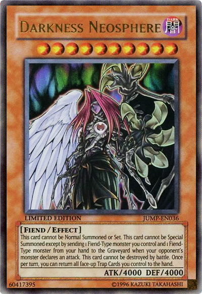 Darkness Neosphere [JUMP-EN036] Ultra Rare | Jomio and Rueliete's Cards and Comics