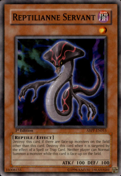 Reptilianne Servant [ABPF-EN015] Common | Jomio and Rueliete's Cards and Comics