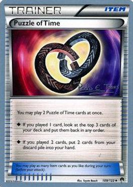 Puzzle of Time (109/122) (Dragones y Sombras - Pedro Eugenio Torres) [World Championships 2018] | Jomio and Rueliete's Cards and Comics