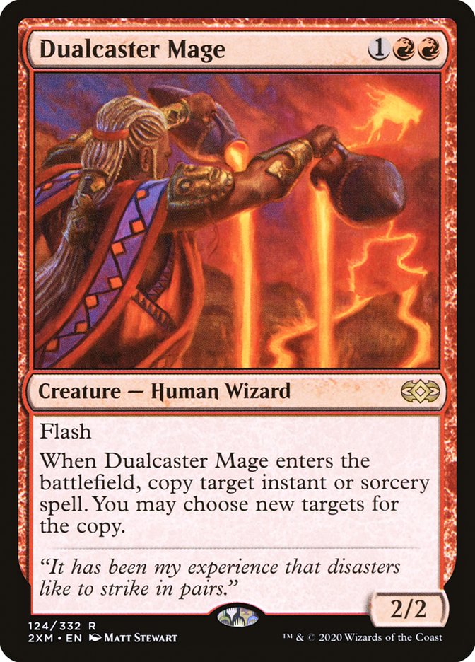 Dualcaster Mage [Double Masters] | Jomio and Rueliete's Cards and Comics