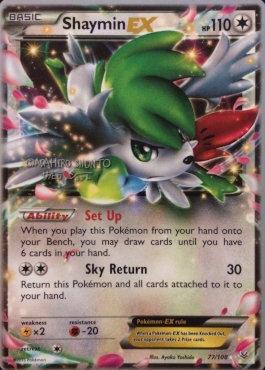 Shaymin EX (77/108) (Black Dragon - Shuntu Sadahiro) [World Championships 2016] | Jomio and Rueliete's Cards and Comics