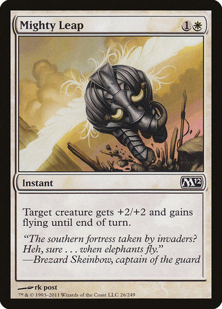 Mighty Leap [Magic 2012] | Jomio and Rueliete's Cards and Comics