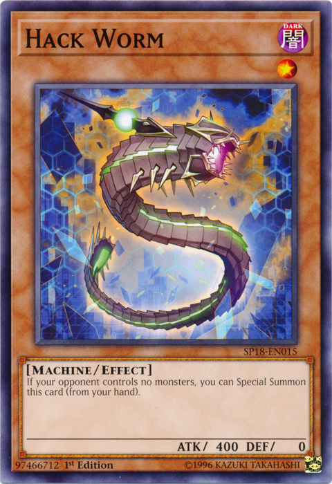 Hack Worm [SP18-EN015] Common | Jomio and Rueliete's Cards and Comics