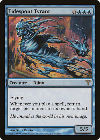 Tidespout Tyrant [Dissension] | Jomio and Rueliete's Cards and Comics