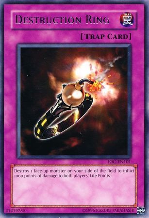 Destruction Ring [IOC-EN101] Rare | Jomio and Rueliete's Cards and Comics