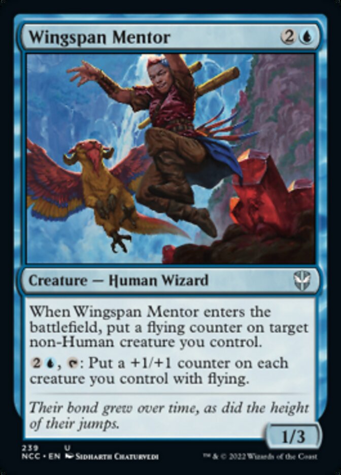 Wingspan Mentor [Streets of New Capenna Commander] | Jomio and Rueliete's Cards and Comics