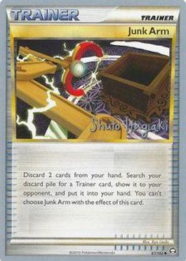 Junk Arm (87/102) (Terraki-Mewtwo - Shuto Itagaki) [World Championships 2012] | Jomio and Rueliete's Cards and Comics