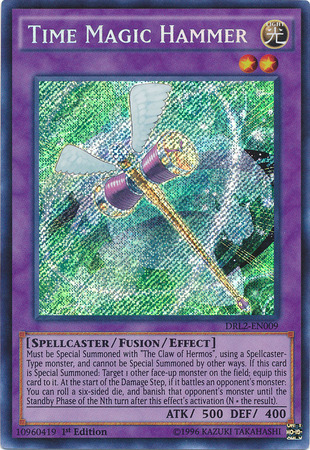 Time Magic Hammer [DRL2-EN009] Secret Rare | Jomio and Rueliete's Cards and Comics