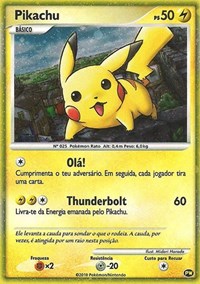Pikachu (PW9) (Portuguese) [Pikachu World Collection Promos] | Jomio and Rueliete's Cards and Comics