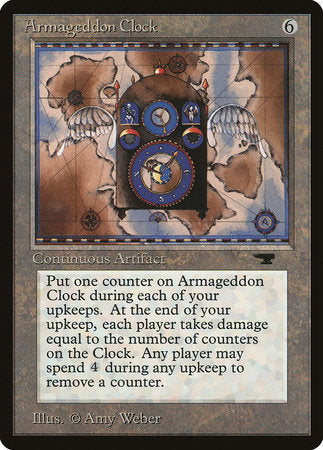 Armageddon Clock [Antiquities] | Jomio and Rueliete's Cards and Comics