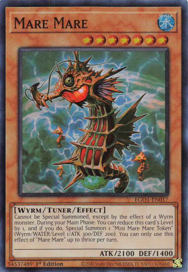 Mare Mare [EGO1-EN017] Super Rare | Jomio and Rueliete's Cards and Comics
