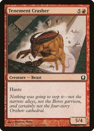 Tenement Crasher [Return to Ravnica] | Jomio and Rueliete's Cards and Comics