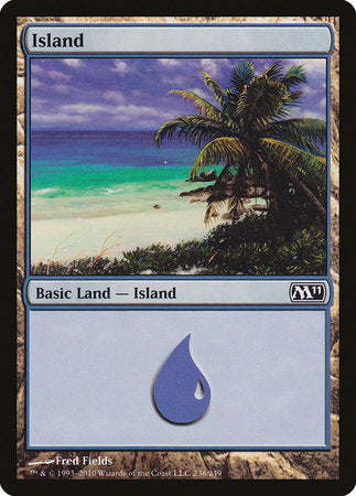 Island (236) [Magic 2011] | Jomio and Rueliete's Cards and Comics