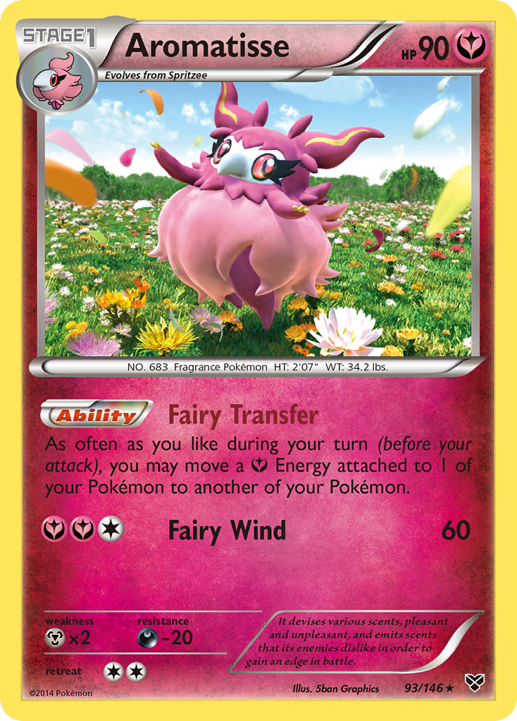 Aromatisse (93/146) [XY: Base Set] | Jomio and Rueliete's Cards and Comics