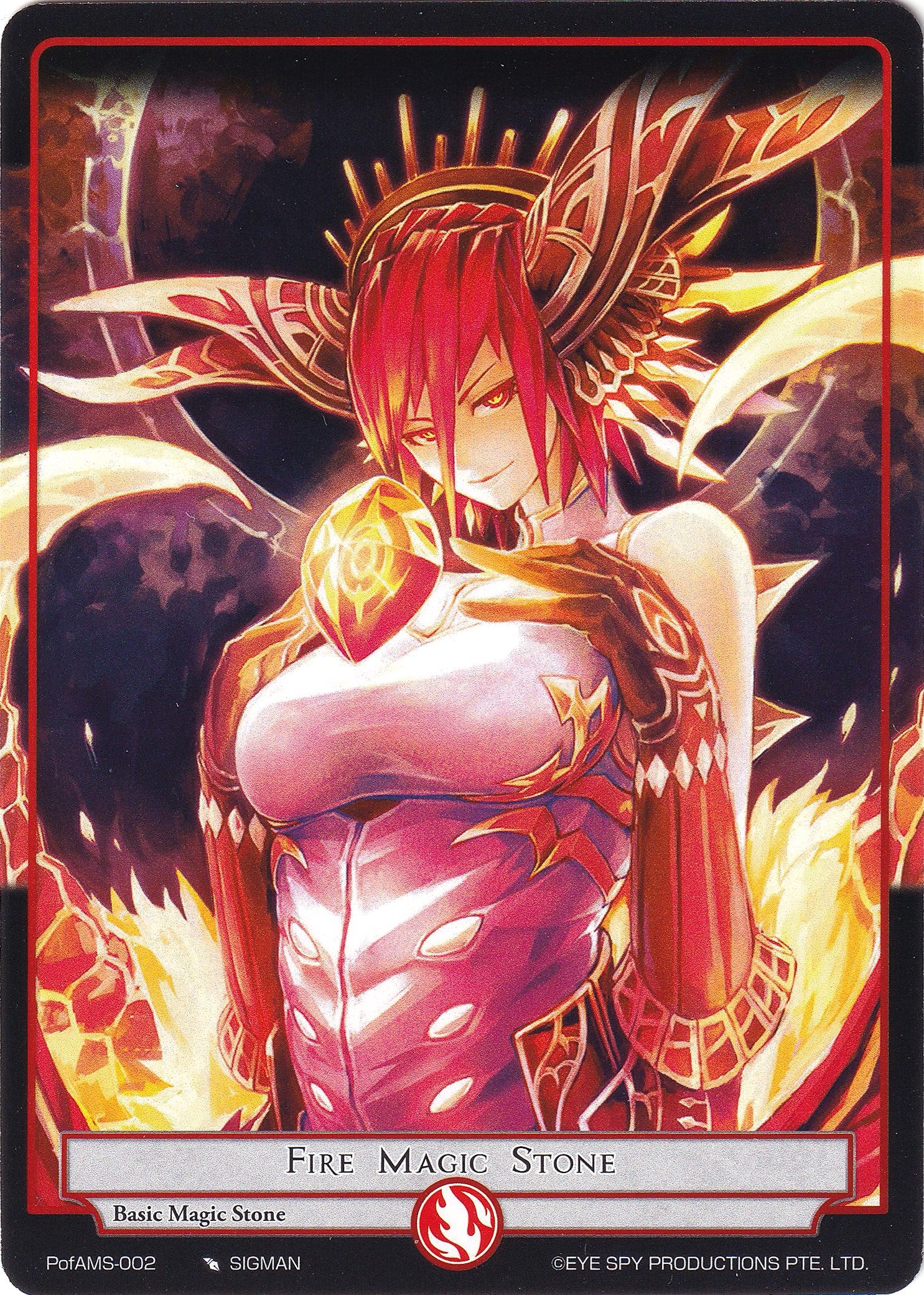 Fire Magic Stone (PofAMS-002) [Alice Origin IV: Prologue of Attoractia] | Jomio and Rueliete's Cards and Comics