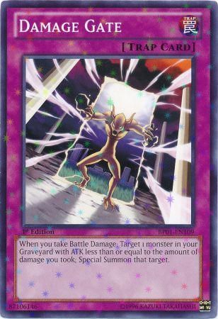 Damage Gate [BP01-EN109] Starfoil Rare | Jomio and Rueliete's Cards and Comics