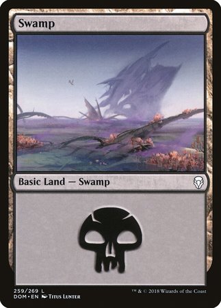 Swamp (259) [Dominaria] | Jomio and Rueliete's Cards and Comics
