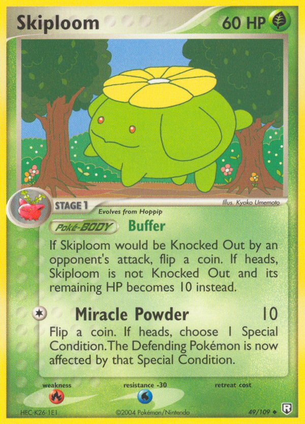 Skiploom (49/109) [EX: Team Rocket Returns] | Jomio and Rueliete's Cards and Comics