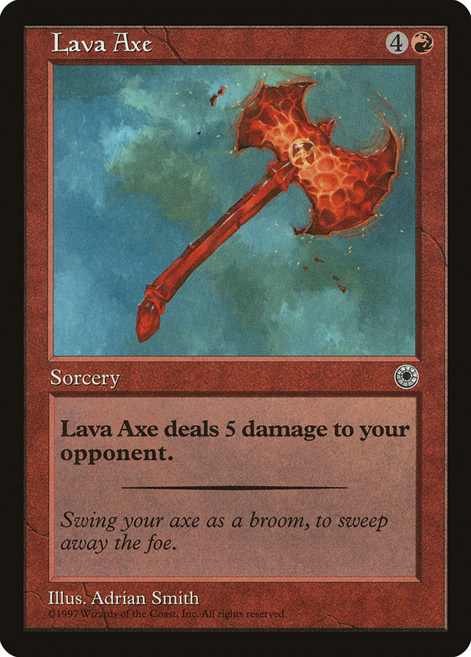 Lava Axe [Portal] | Jomio and Rueliete's Cards and Comics