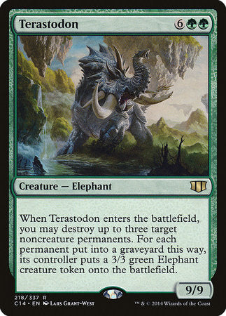 Terastodon [Commander 2014] | Jomio and Rueliete's Cards and Comics