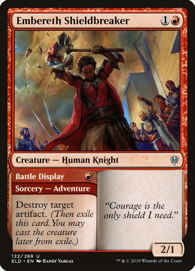Embereth Shieldbreaker // Battle Display [Throne of Eldraine] | Jomio and Rueliete's Cards and Comics