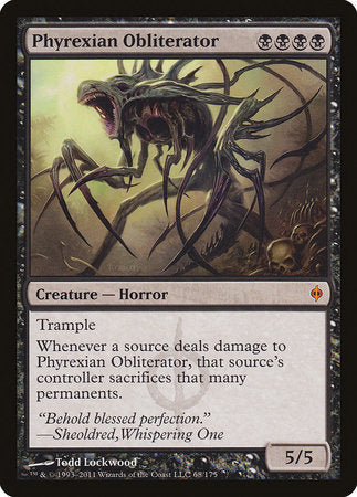 Phyrexian Obliterator [New Phyrexia] | Jomio and Rueliete's Cards and Comics