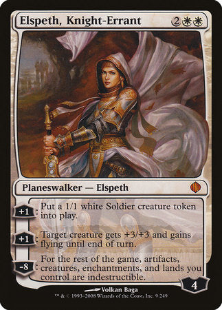 Elspeth, Knight-Errant [Shards of Alara] | Jomio and Rueliete's Cards and Comics