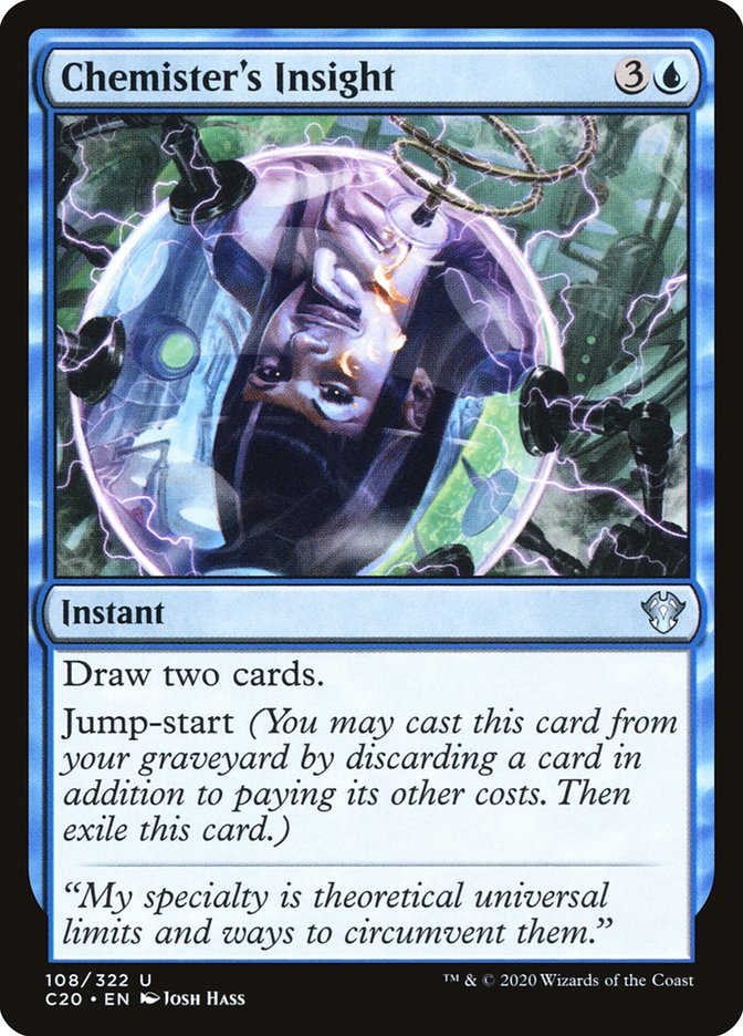 Chemister's Insight [Commander 2020] | Jomio and Rueliete's Cards and Comics