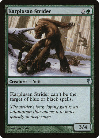 Karplusan Strider [Coldsnap] | Jomio and Rueliete's Cards and Comics