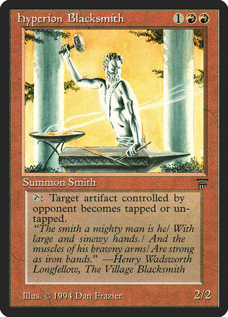 Hyperion Blacksmith [Legends] | Jomio and Rueliete's Cards and Comics