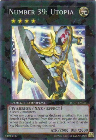 Number 39: Utopia [DT07-EN034] Super Rare | Jomio and Rueliete's Cards and Comics