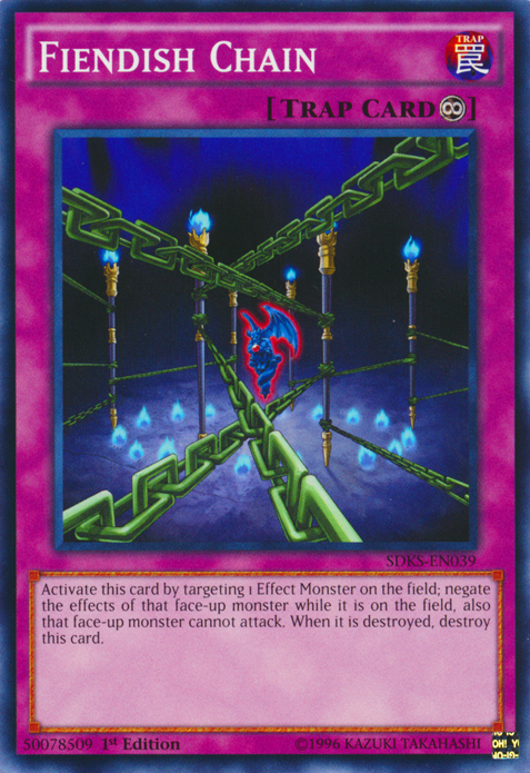 Fiendish Chain [SDKS-EN039] Common | Jomio and Rueliete's Cards and Comics