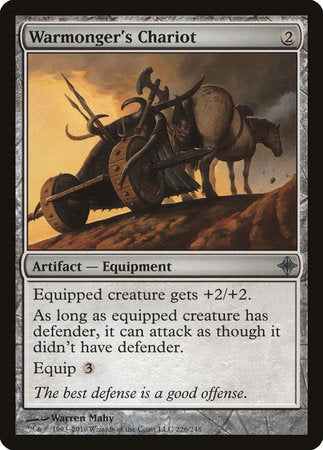 Warmonger's Chariot [Rise of the Eldrazi] | Jomio and Rueliete's Cards and Comics