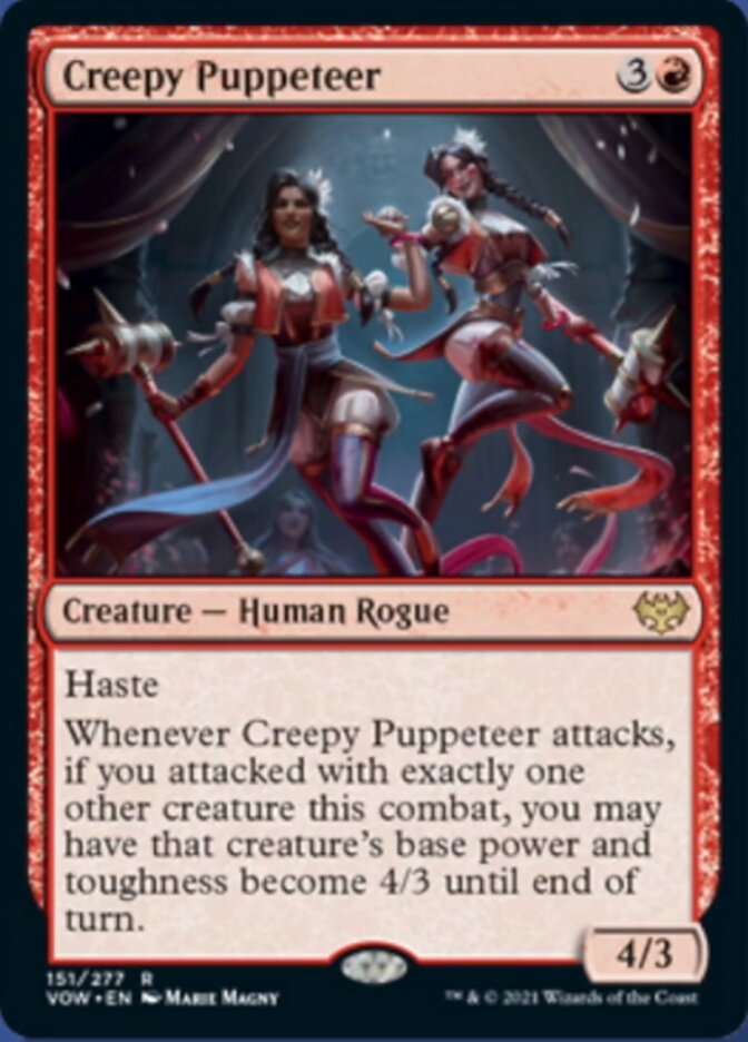 Creepy Puppeteer [Innistrad: Crimson Vow] | Jomio and Rueliete's Cards and Comics