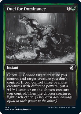Duel for Dominance [Innistrad: Double Feature] | Jomio and Rueliete's Cards and Comics