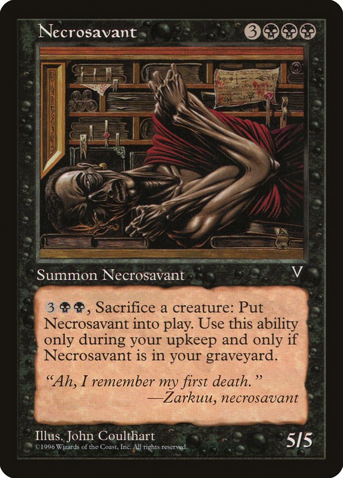 Necrosavant [Visions] | Jomio and Rueliete's Cards and Comics