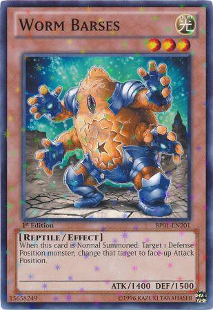 Worm Barses [BP01-EN201] Starfoil Rare | Jomio and Rueliete's Cards and Comics